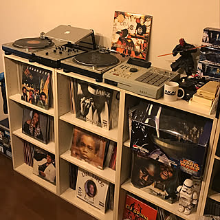ブルックリンスタイル レコードのある生活のインテリア実例 Roomclip ルームクリップ