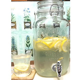 キッチン/ダルトンビバレッジサーバー/いいねと、フォローの押し逃げすみません！/いいね、フォローに感謝です.｡.:*♡のインテリア実例 - 2018-06-15 21:38:55