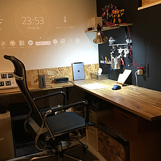 作業部屋のインテリア実例 Roomclip ルームクリップ