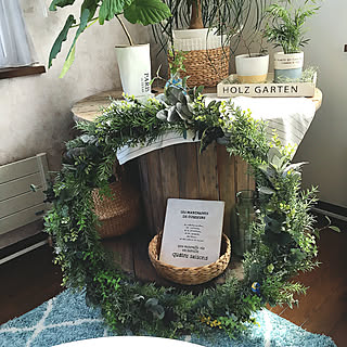 大きいリースのインテリア実例 Roomclip ルームクリップ