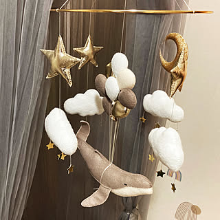 ハンドメイド メリーのおしゃれなアレンジ 飾り方のインテリア実例 Roomclip ルームクリップ