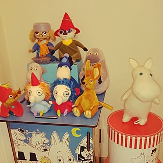 ぬいぐるみ ムーミンのインテリア実例 Roomclip ルームクリップ