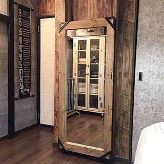 鏡枠diyのインテリア 手作りの実例 Roomclip ルームクリップ