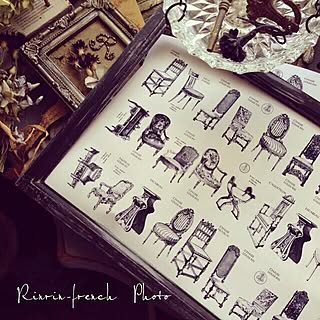 机/ブログやってます♪/French/antique/アンティーク/shabbby chic...などのインテリア実例 - 2014-08-20 12:58:51