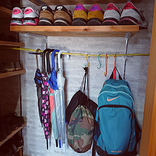 サッカーリュック収納のインテリア実例 Roomclip ルームクリップ