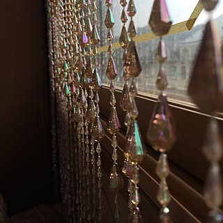 ビーズカーテンのインテリア実例 Roomclip ルームクリップ