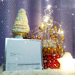 クリスマス/posauruさんありがとぉ♥/posauruさんのワイヤークラフト☆/安室ちゃんFinally♡/感謝でいっぱいです❤...などのインテリア実例 - 2017-12-25 01:35:53