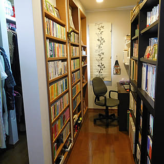 書斎 ウォークインクローゼットのインテリア実例 Roomclip ルームクリップ