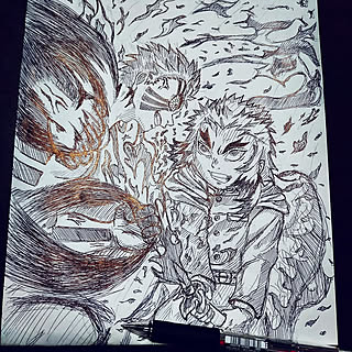 イラスト 鬼滅の刃のおしゃれなアレンジ 飾り方のインテリア実例 Roomclip ルームクリップ