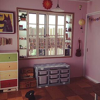 部屋全体/IKEA/DIY/バターミルクペイント/子供家具...などのインテリア実例 - 2014-10-24 11:37:29