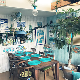キッチン/模様替え/ビーチハウス/SURF STYLE/観葉植物...などのインテリア実例 - 2018-07-31 17:17:16
