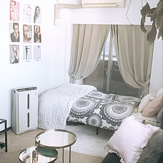 イーズムチェア/花のある暮らし/IKEA/1K 1人暮らし/1人暮らしインテリア...などのインテリア実例 - 2020-02-24 10:50:16