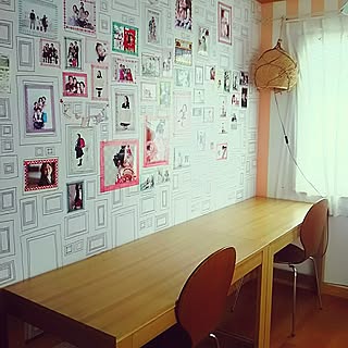 机/楽天で買ったもの/2017.07.03/yamazen/デスク/姉妹でおそろい♡...などのインテリア実例 - 2017-07-03 08:42:47