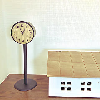 リビング/両面時計diy/セリア/ダイソー/両面時計...などのインテリア実例 - 2019-01-18 22:33:51
