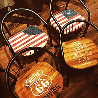 ハンドメイド雑貨/ハンドメイド家具/アメリカン雑貨/アメリカンヴィンテージ/hotaru plus...などのインテリア実例 - 2018-01-06 23:45:59