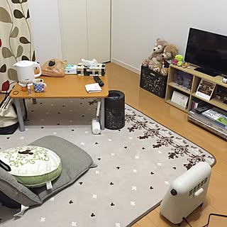 ディズニー しまむらのラグのおしゃれなインテリア 部屋 家具の実例 Roomclip ルームクリップ