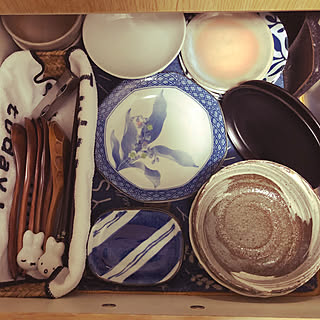棚/和食器好きです♡/食器棚のない暮らし/断捨離/コメントお気遣いなく♡/RC京都支部...などのインテリア実例 - 2019-02-11 00:45:22