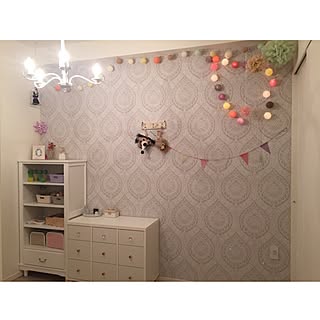 部屋全体/kids room/Francfranc/ボンボンライト/LEDのあかりコンテスト/LEDのあかり...などのインテリア実例 - 2016-09-30 17:38:58