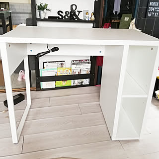 机/机/山善/山善収納部/くらしのeショップ...などのインテリア実例 - 2020-02-24 22:10:02