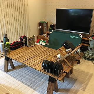 男前 キャンプアイテムのインテリア実例 Roomclip ルームクリップ