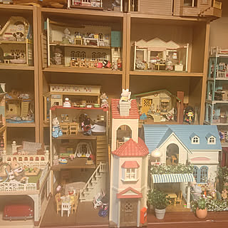 シルバニア ディスプレイのインテリア実例 Roomclip ルームクリップ