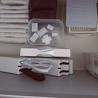 キッチン/ホワイト化/ダイソー/キッチン消耗品収納ケース/セリア...などのインテリア実例 - 2017-02-24 02:23:33