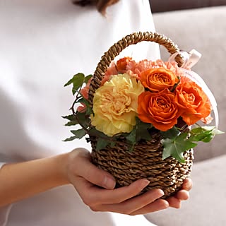 アンジェのお花屋さん/アレンジ/アンジェwebshop/カーネーション/母の日...などのインテリア実例 - 2017-04-27 16:06:27