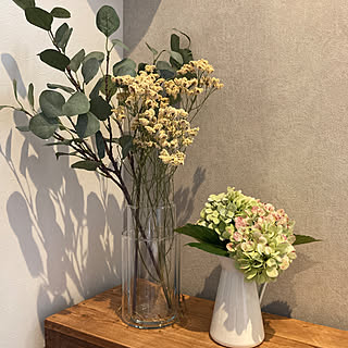 ユーカリ 花びんのおしゃれなアレンジ 飾り方のインテリア実例 Roomclip ルームクリップ