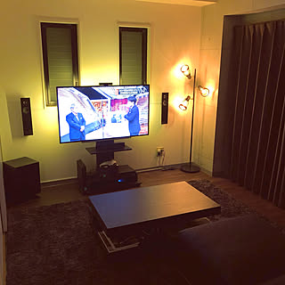 一人暮らし Ledテープライトのレイアウト おしゃれなインテリアコーディネートの実例 Roomclip ルームクリップ