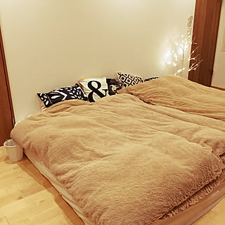 ダブルベッドとシングルベッドのインテリア実例 Roomclip ルームクリップ