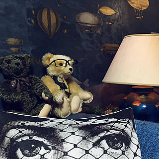 リビング/テディベア/fornasetti/テシード/Cole & Son...などのインテリア実例 - 2017-11-14 07:10:12