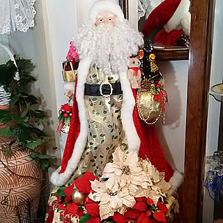 リビング/我が家は一年中クリスマス/クリスマス飾り/審美眼向上委員会/クリスマスディスプレイ♥︎...などのインテリア実例 - 2018-12-25 13:52:59