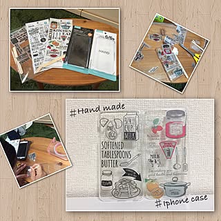 Iphoneケース 転写シールのインテリア実例 Roomclip ルームクリップ