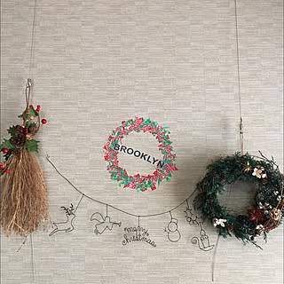 マスキングテープ クリスマスツリーのインテリア実例 Roomclip ルームクリップ