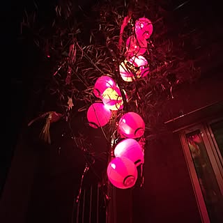 提灯 七夕飾りのおしゃれなアレンジ 飾り方のインテリア実例 Roomclip ルームクリップ