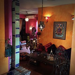 机/タイル貼り/中東/モロッコ/オリエンタル...などのインテリア実例 - 2016-05-17 22:45:58