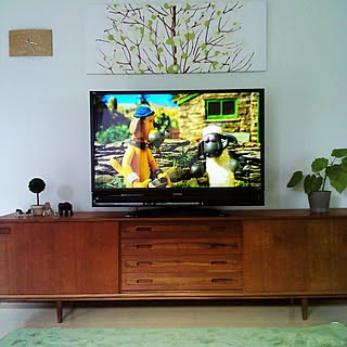 観葉植物 テレビ台 のおしゃれなアレンジ 飾り方のインテリア実例 Roomclip ルームクリップ