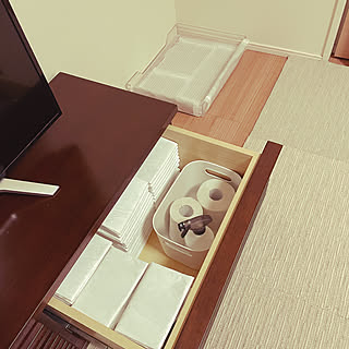 リビング ペットシーツ収納のインテリア実例 Roomclip ルームクリップ