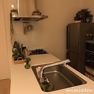 キッチン/毎日のお片づけ/自分時間(*˘︶˘*).｡.:*/いいね、フォロー本当に感謝デス☺︎/丁寧な暮らしがしたいのインテリア実例 - 2017-05-27 03:55:05