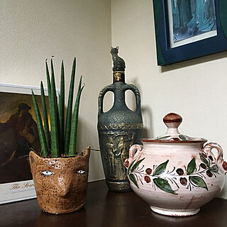 石粉粘土の鉢のインテリア実例 Roomclip ルームクリップ