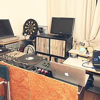 趣味 Dj Boothのおしゃれなインテリア 部屋 家具の実例 Roomclip ルームクリップ