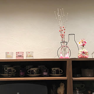 kiviコレクター/kivi キャンドルホルダー/イッタラ kivi/おひなさま風/お雛様っぽく...などのインテリア実例 - 2020-02-06 08:58:23
