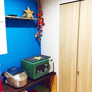 棚/DIY/足場板古材/アンティーク/バターミルクペイント...などのインテリア実例 - 2017-02-01 01:25:44