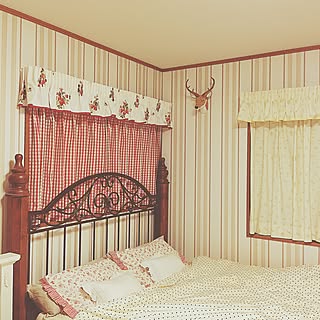 ローラアシュレイのカーテンのインテリア実例 Roomclip ルームクリップ