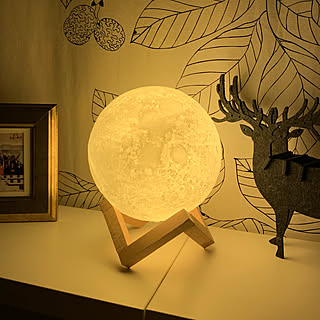 ベッド周り/海外製/照明/寝室/月のライト...などのインテリア実例 - 2019-02-08 20:52:16