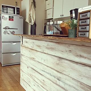 キッチン/いつもと違う角度から/コーヒーコーナー/カラーボックスリメイク/カラーボックス...などのインテリア実例 - 2016-07-27 11:59:40