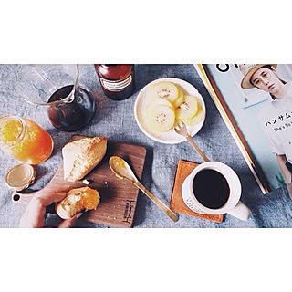 机/ジャム/スコーン/一人暮らし/北欧...などのインテリア実例 - 2015-07-02 09:59:13