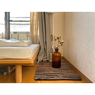 裂織りマット/小泉硝子製作所/コットンフラワー/スマートホーム/amazon echo...などのインテリア実例 - 2020-01-14 07:58:45