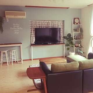 出窓にテレビのインテリア実例 Roomclip ルームクリップ