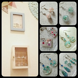 100均 レジン アクセサリーの商品を使ったおしゃれなインテリア実例 Roomclip ルームクリップ